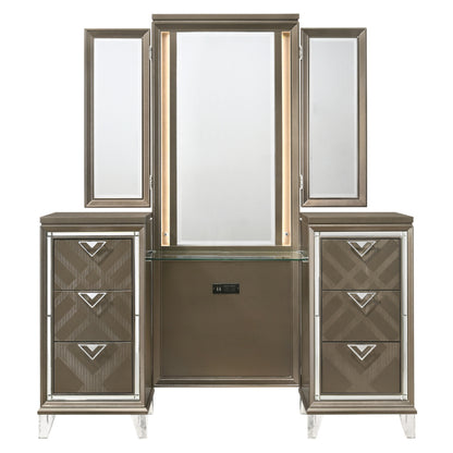 Skylar Vanity Desk & Mirror