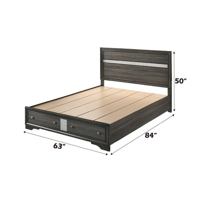 Naima Queen Bed W/Storage