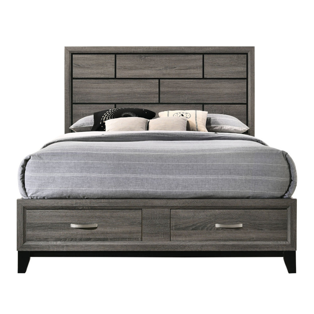 Valdemar Queen Bed W/Storage