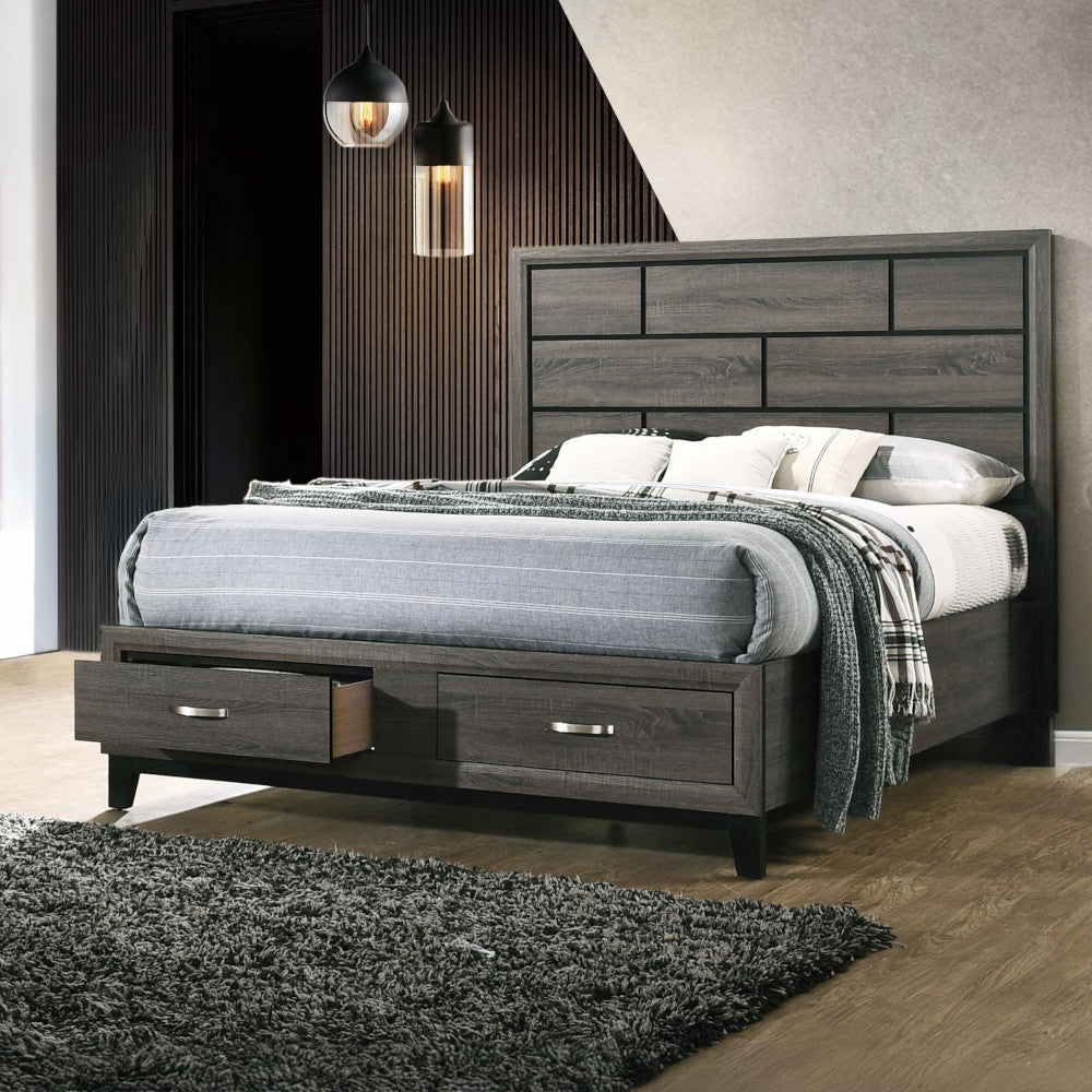 Valdemar Queen Bed W/Storage