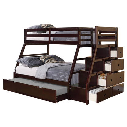 Jason Twin/Full Bunk Bed W/Trundle & Storage