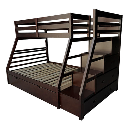 Jason Twin/Full Bunk Bed W/Trundle & Storage