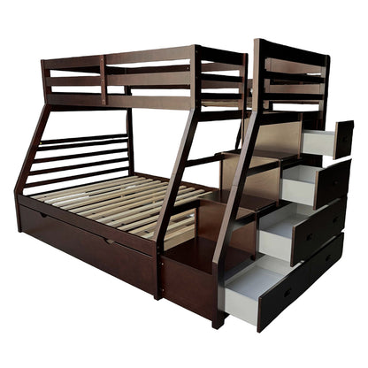 Jason Twin/Full Bunk Bed W/Trundle & Storage