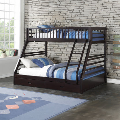 Jason Twin Xl/Queen Bunk Bed W/Storage