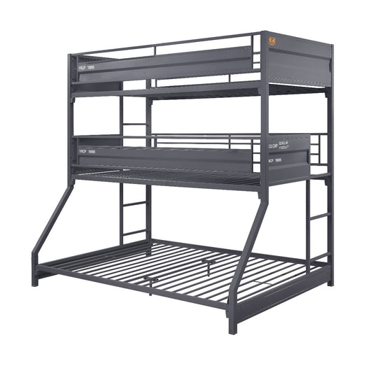 Cargo Twin/Twin/Full Bunk Bed