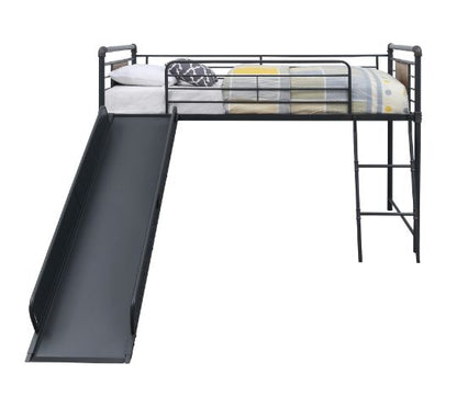 Cordelia Twin Loft Bed W/Slide