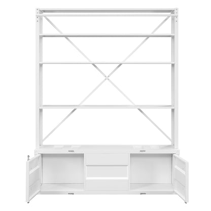 Cargo Bookcase W/Ladder