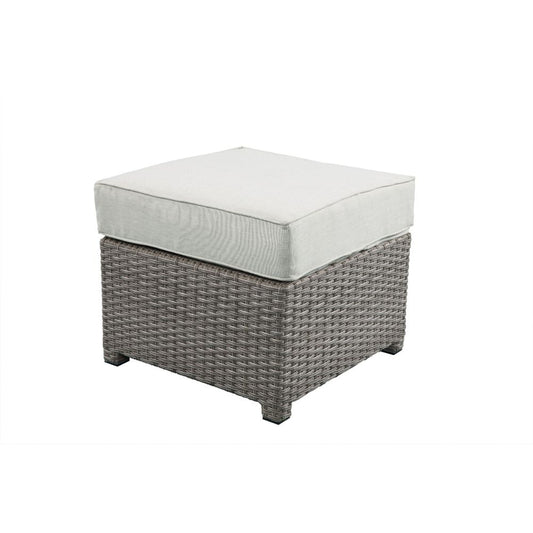 Salena Patio Sofa W/2 Pillows & Ottoman