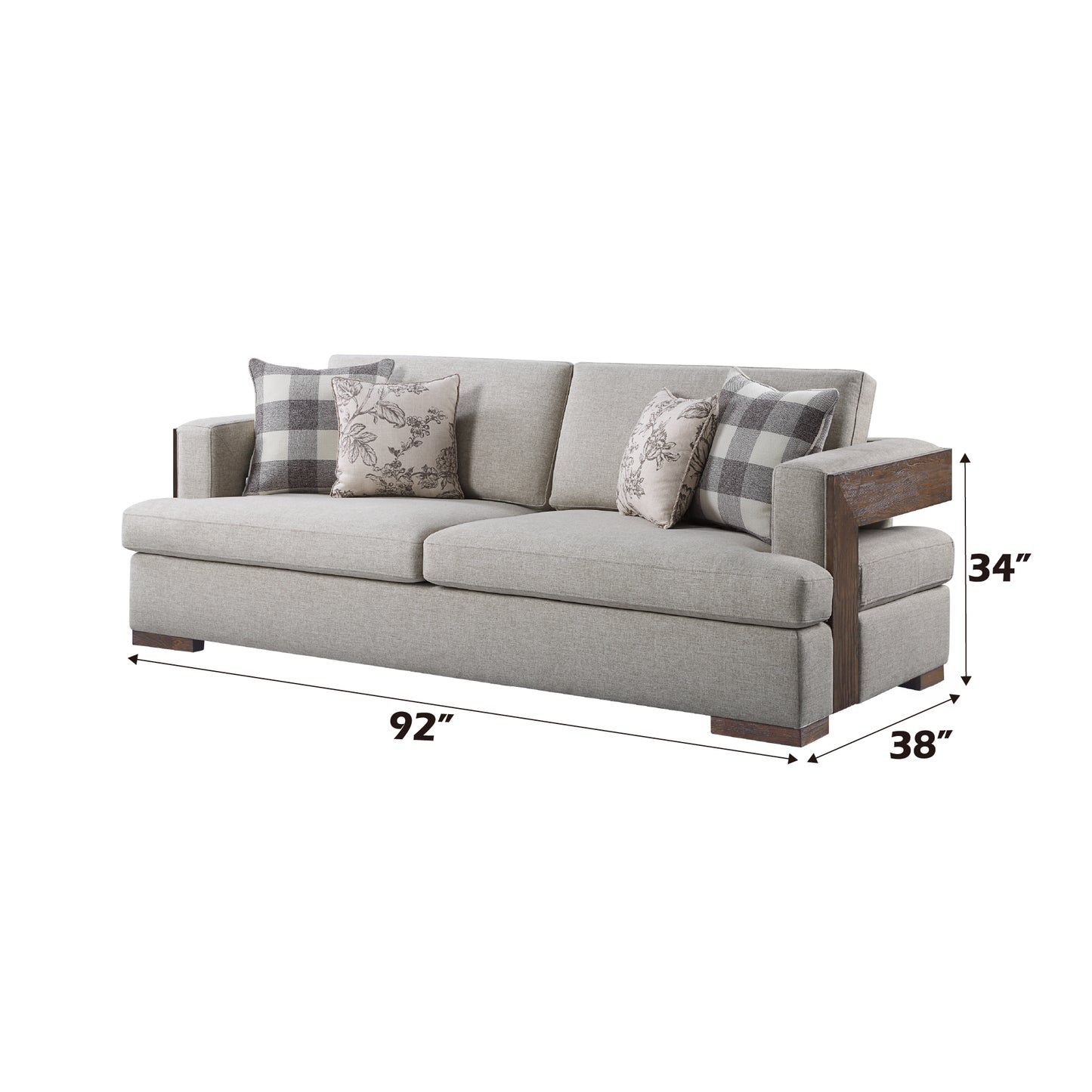 Niamey Sofa W/4 Pillows