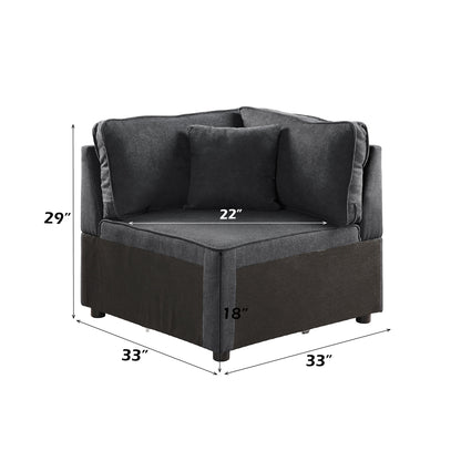 Silvester Modular - Wedge W/Pillow