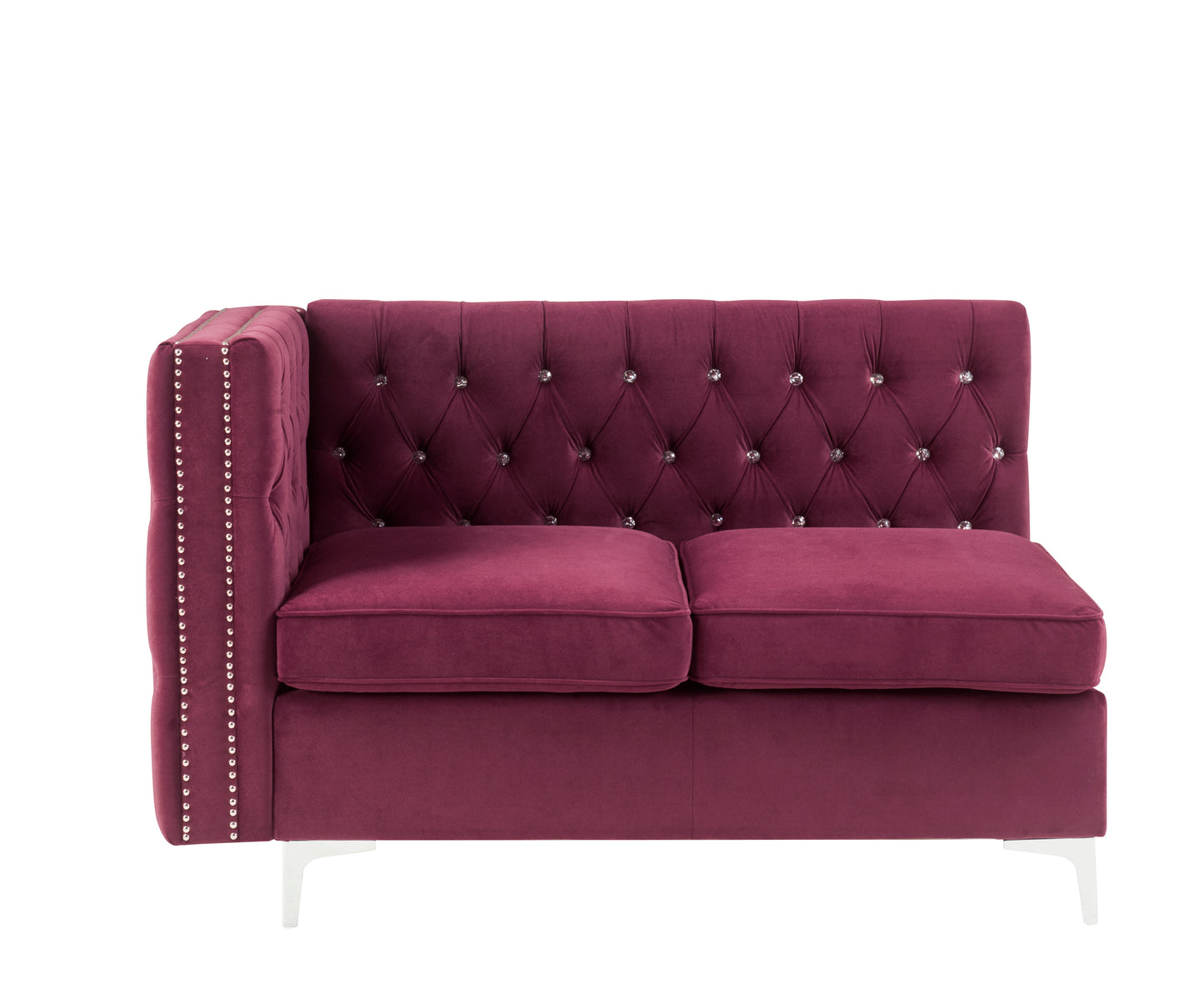Jaszira Modular - Armless Loveseat W/2 Pillows