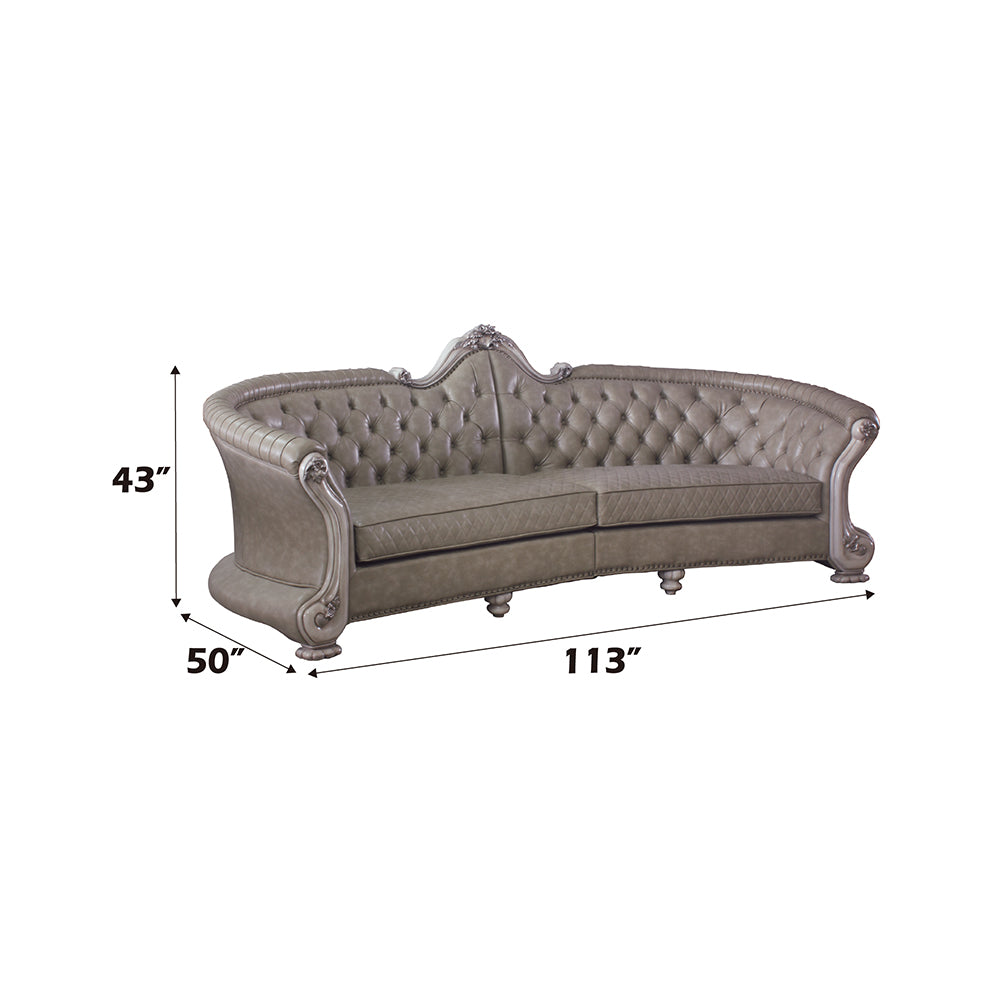 Dresden Sofa W/5 Pillows