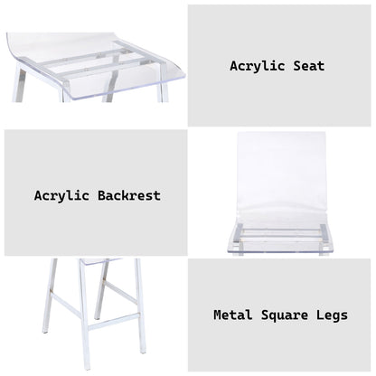 Nadie Counter Height Chair (Set-2)