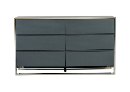 Modrest Jolene - Modern Grey Bedroom Set