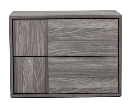 Nova Domus Asus - Italian Modern Elm Grey Bedroom Set