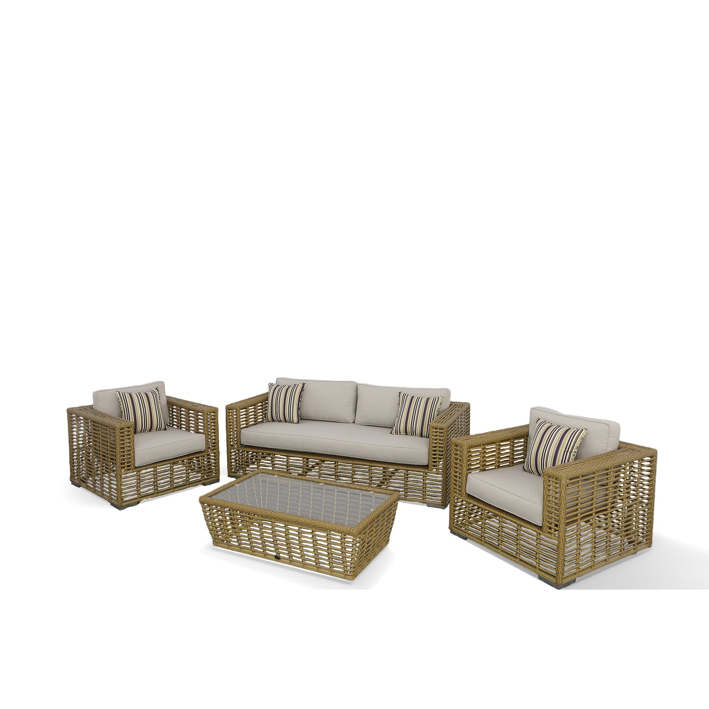 Renava Ko Tao - Outdoor Wicker Coffee Table