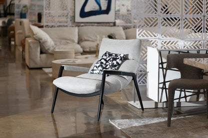 Modrest - Modern Homer Accent Grey Fabric Chair