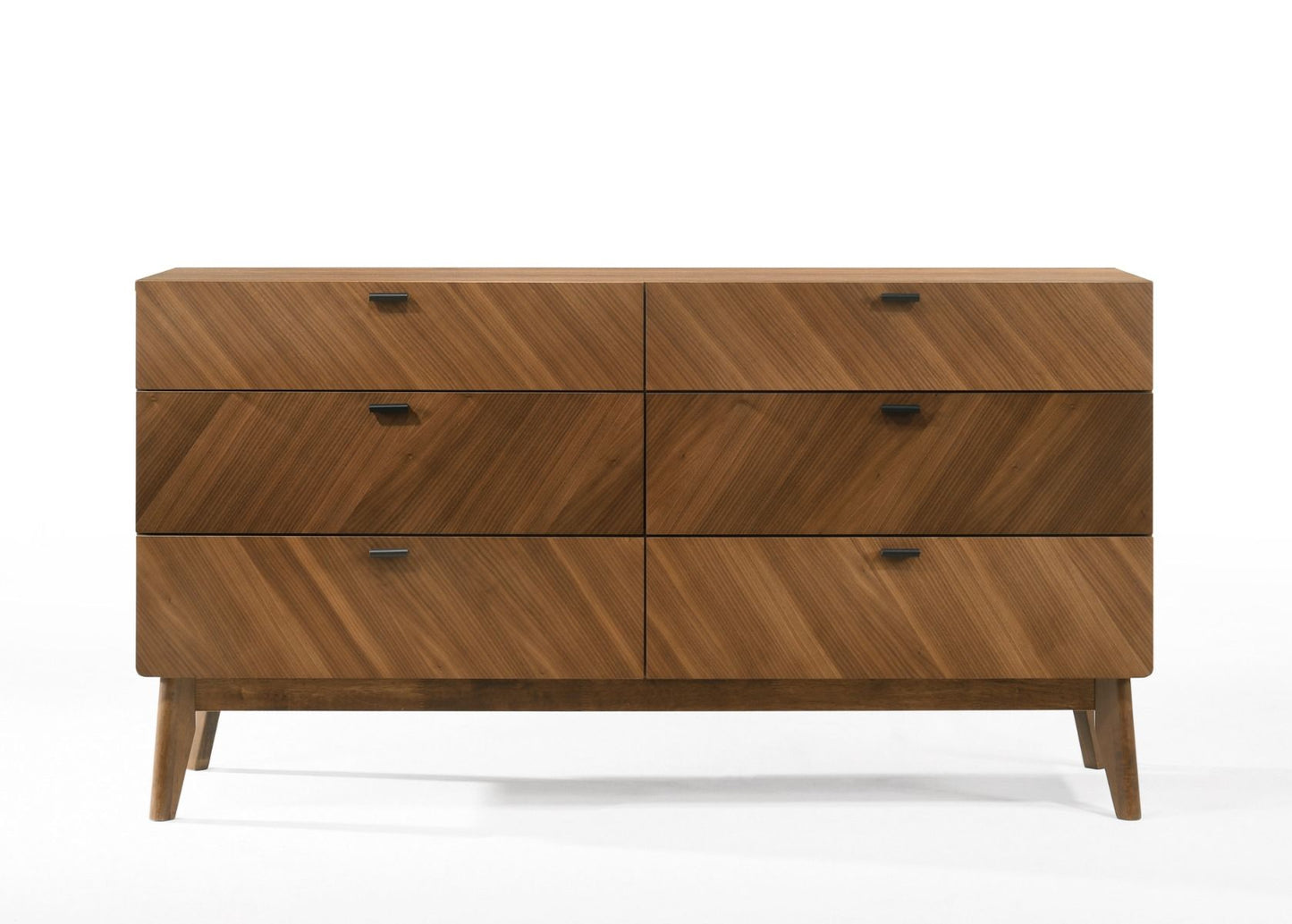 Nova Domus Kamela -Modern Walnut Bedroom Set