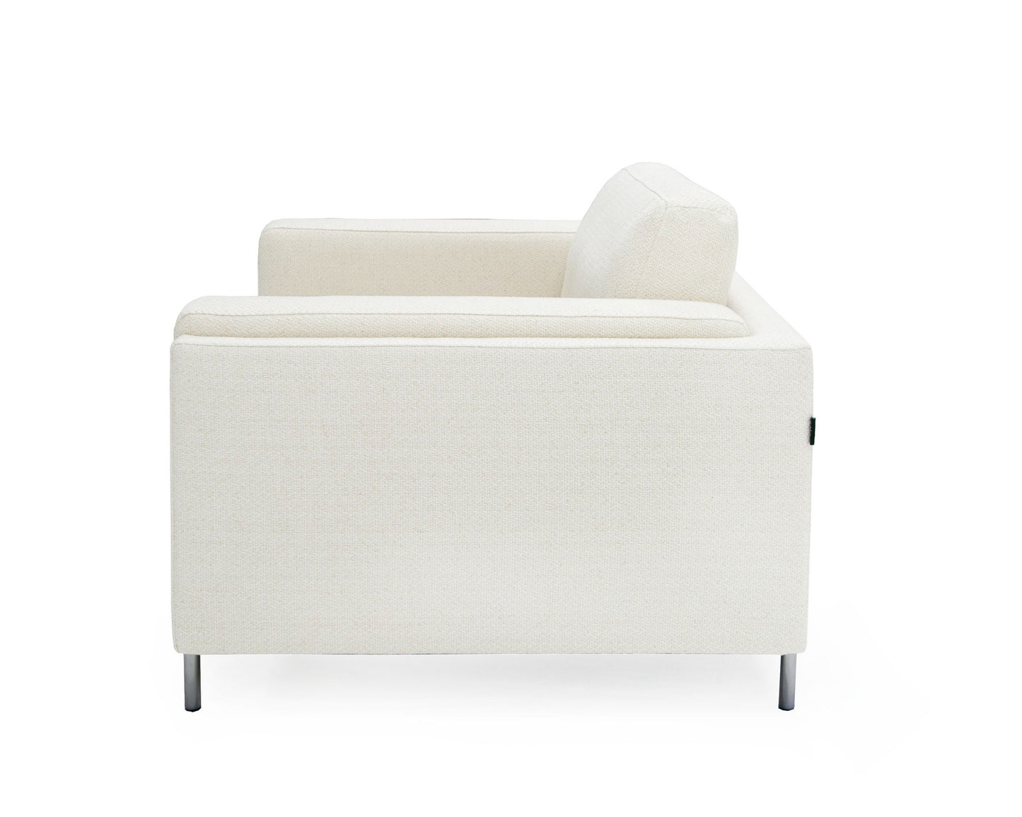 Divani Casa Schmidt - Modern Off White Fabric Chair
