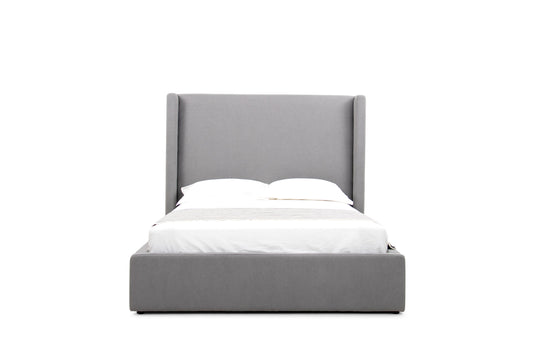 Modrest Byrne - Modern Grey Fabric Bed