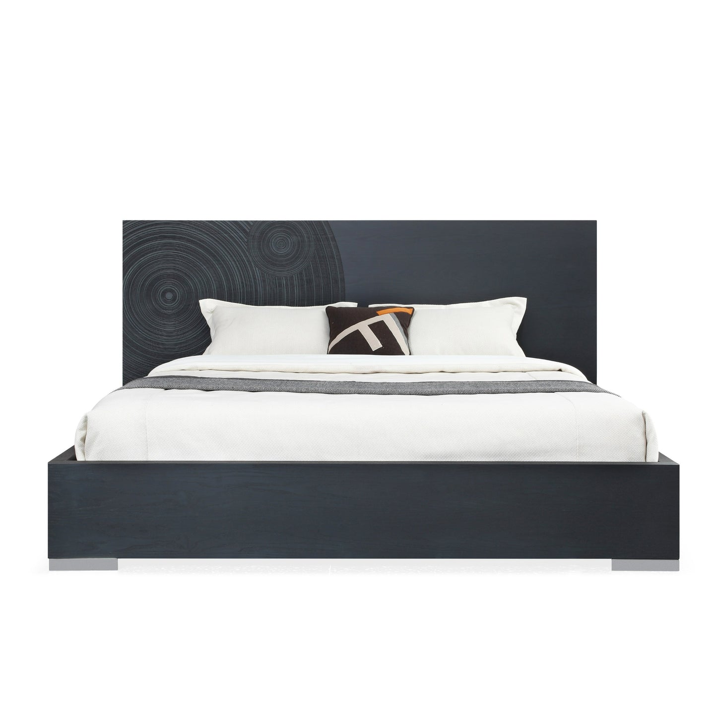 Lamod Cirque - Modern Black Ash Bedroom Set