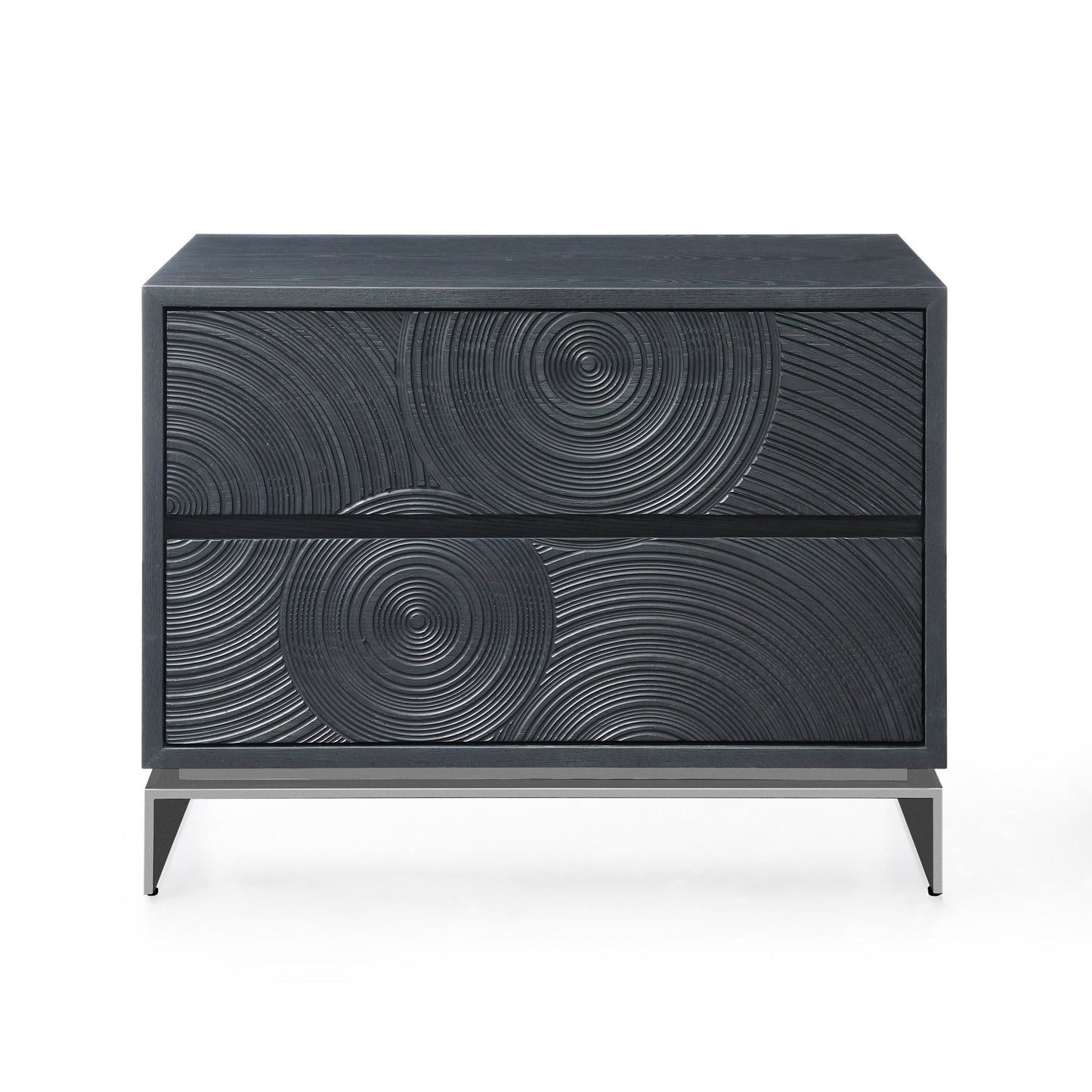Lamod Cirque - Modern Black Ash Bedroom Set