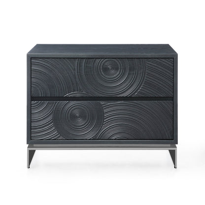 Lamod Cirque - Modern Black Ash Bedroom Set