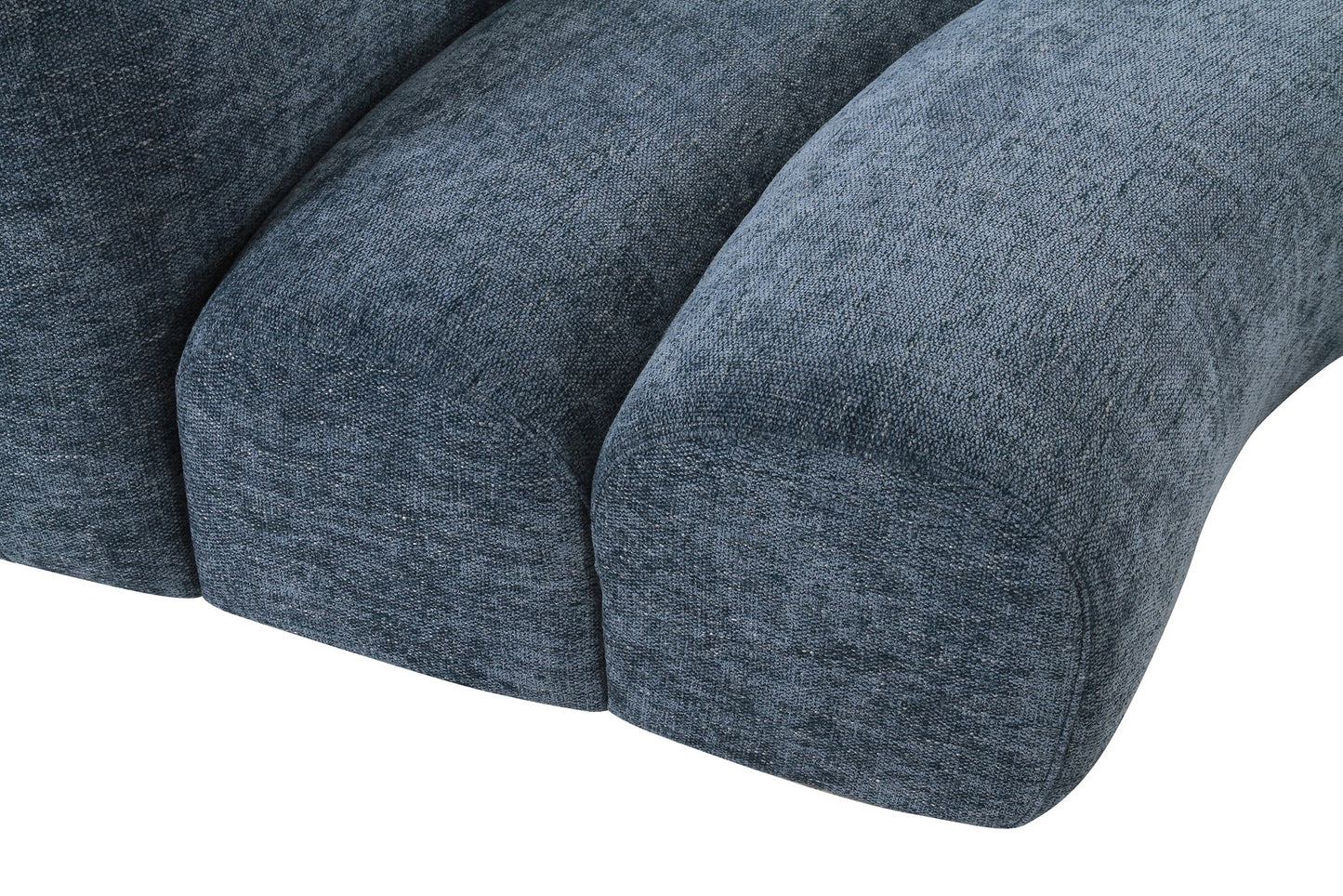 Divani Casa Forman - Modern Blue Fabric Modular Corner Sectional Seat