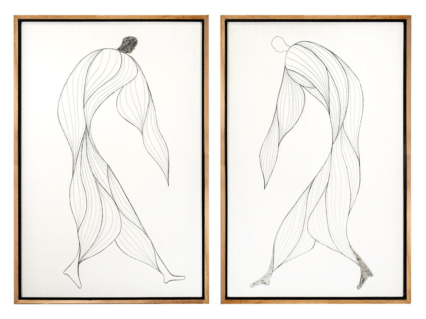 Modrest Gehen - Modern Painting Set of 2