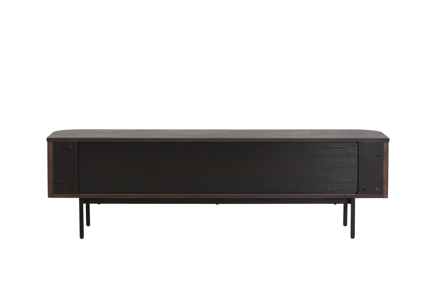 Modrest Clifton - Modern Smoked Ash Tall TV Stand