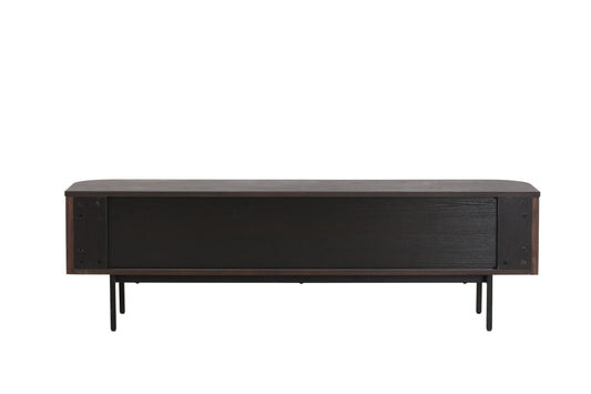 Modrest Clifton - Modern Smoked Ash Tall TV Stand