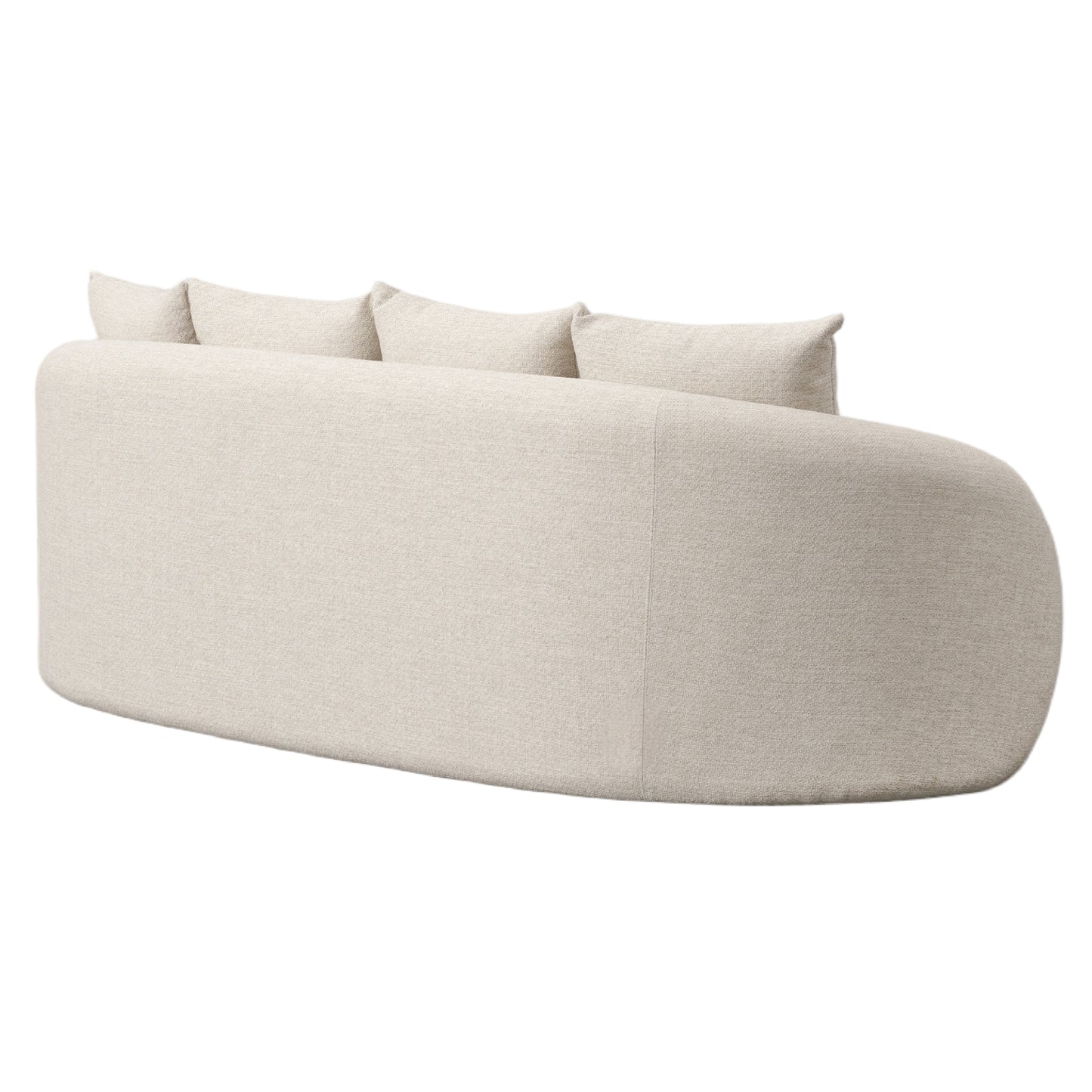 Renava Tabarca - Outdoor Beige Fabric 3 Seat Sofa