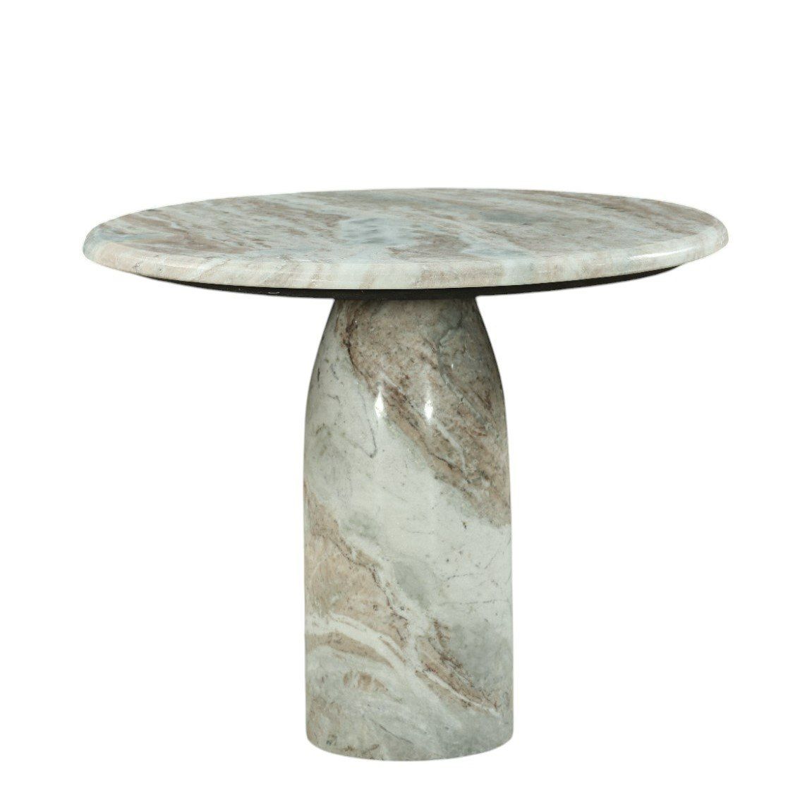 Modrest Isaac - Modern Natural Marble Round Coffee Table