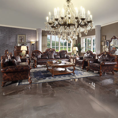 Picardy Oversized Sofa W/5 Pillows