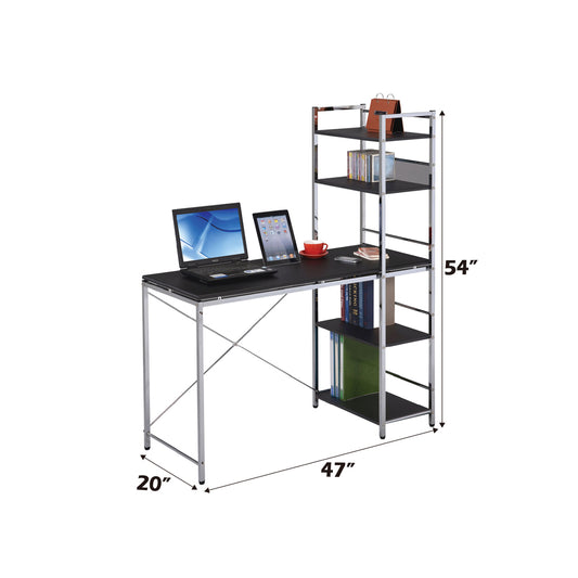 Elvis Writing Desk W/Shelves
