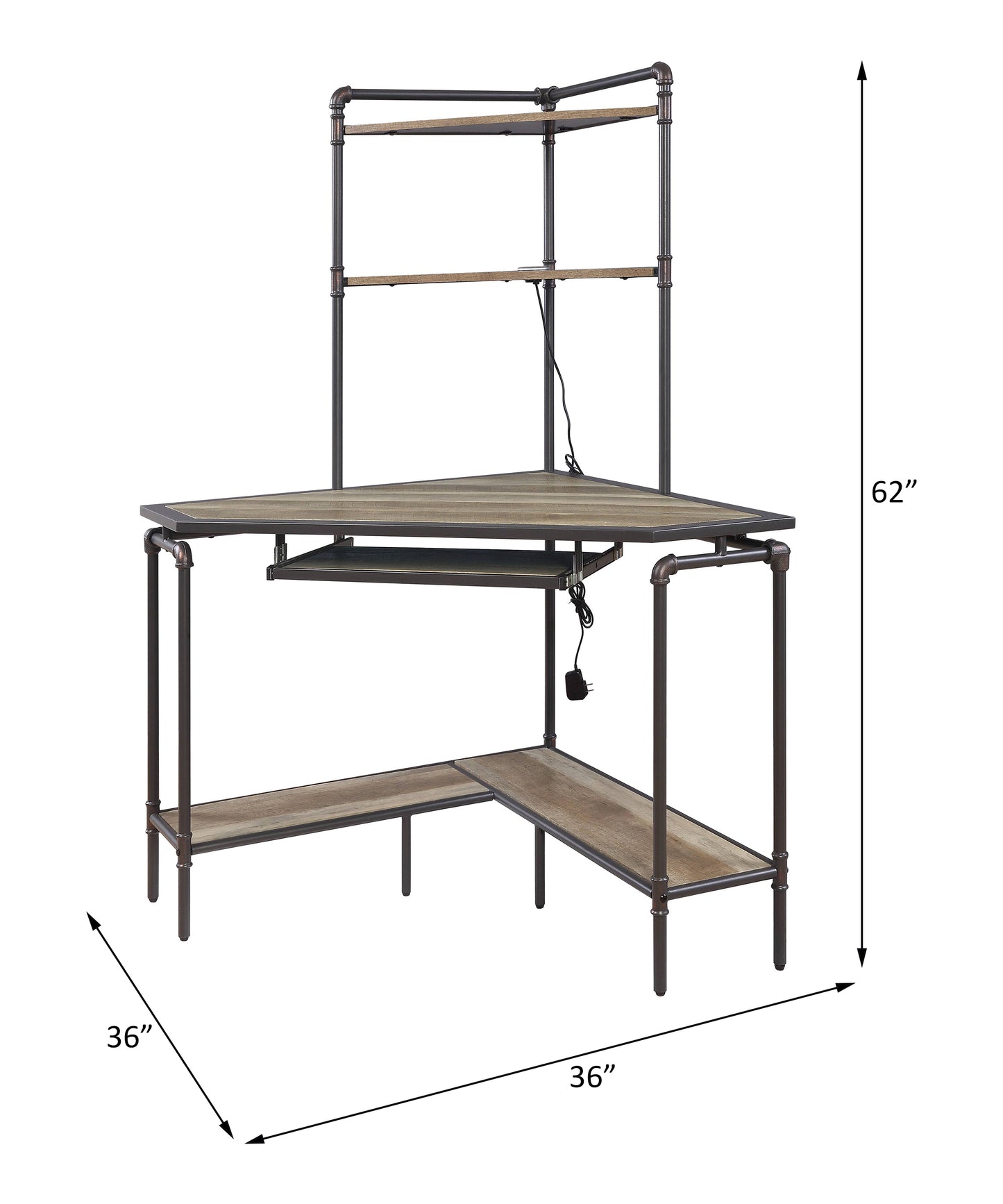 Deliz Computer Desk W/USB