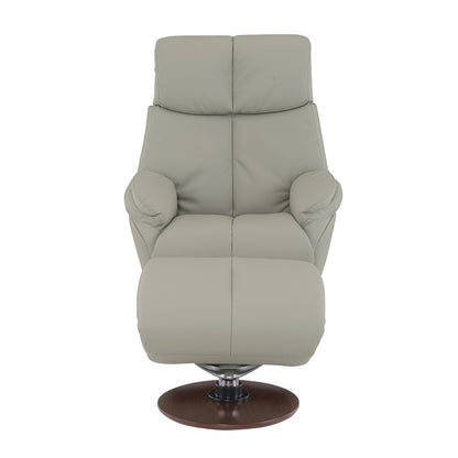 Kandoro MOTION ACCENT CHAIR W/SWIVEL & OTTOMAN
