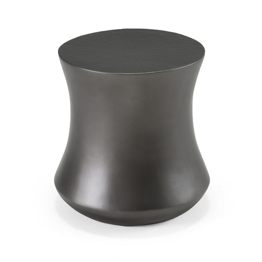 Modrest Airdrie - Modern Antique Grey End Table