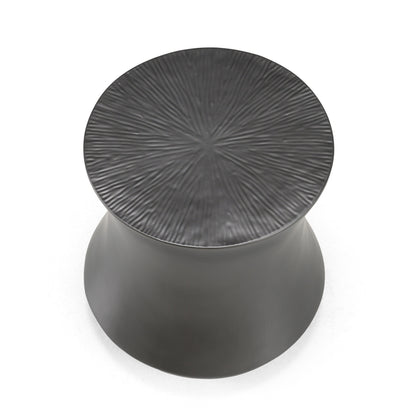 Modrest Airdrie - Modern Antique Grey End Table