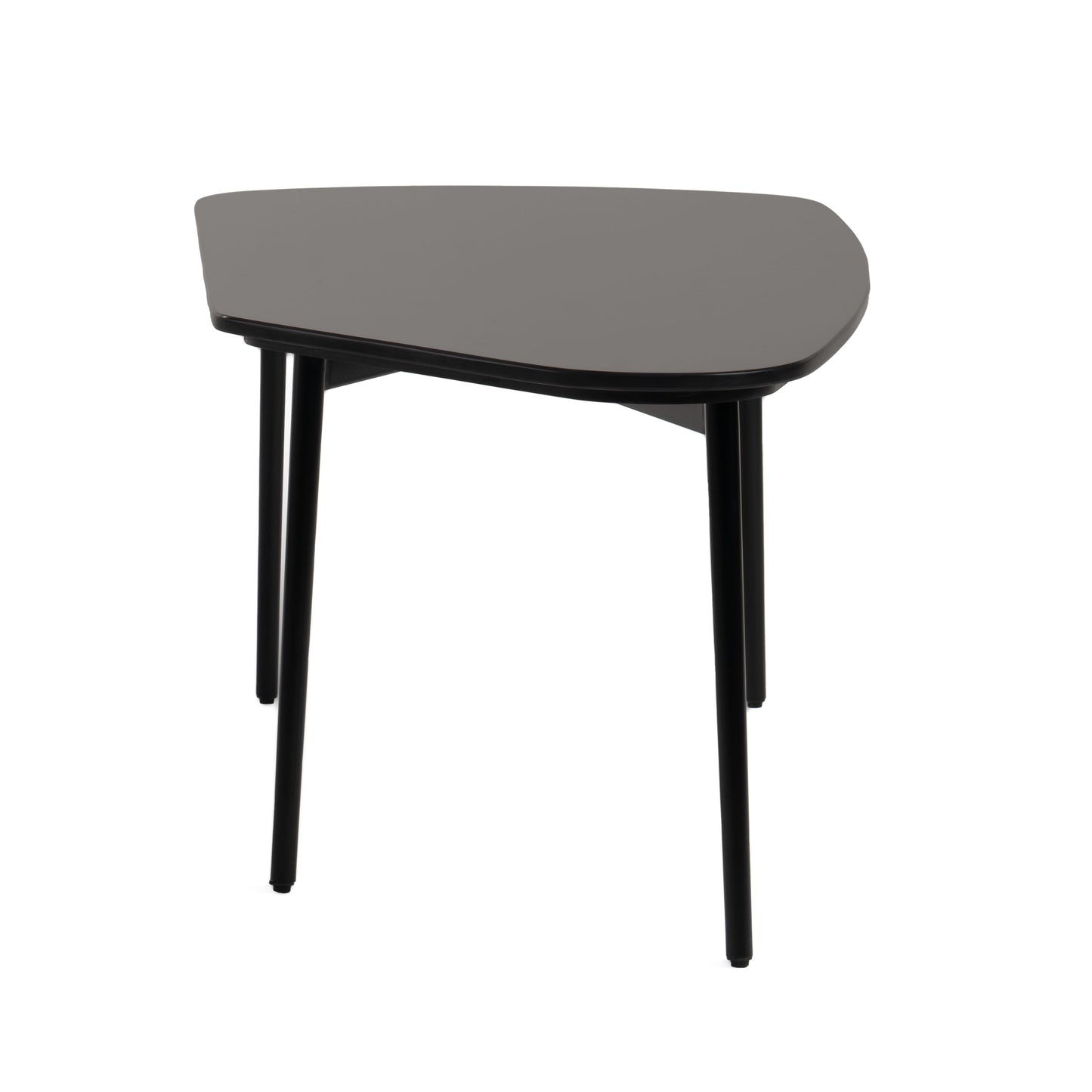 Modrest Andros - Black Marble + Black Metal Coffee Table