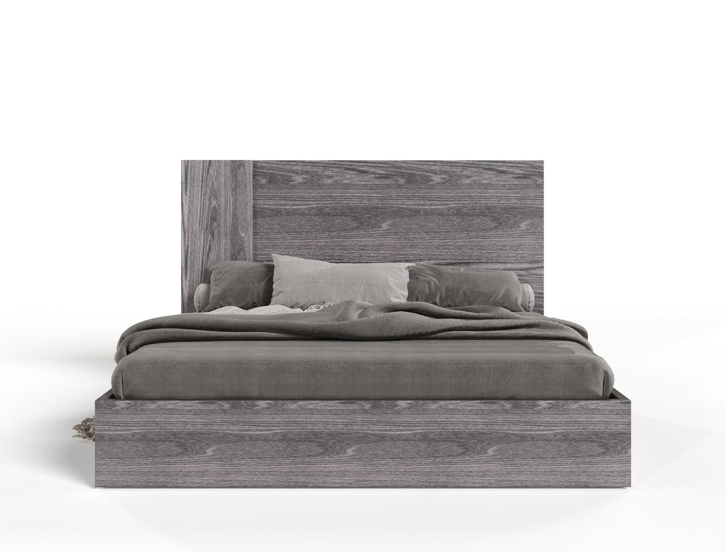 Nova Domus Asus - Italian Modern Elm Grey Bedroom Set