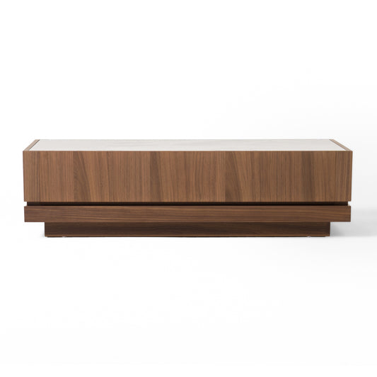 Nova Domus Bailey- Modern Walnut Rectangular Coffee Table