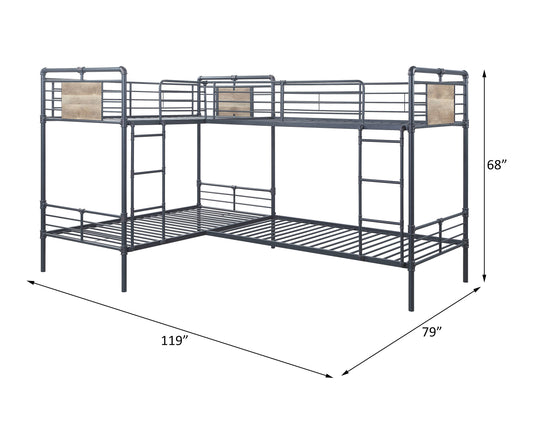 Cordelia Quadruple Twin Bunk Bed