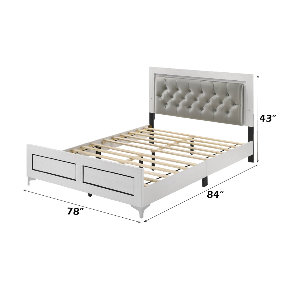 Casilda EK Bed W/Led