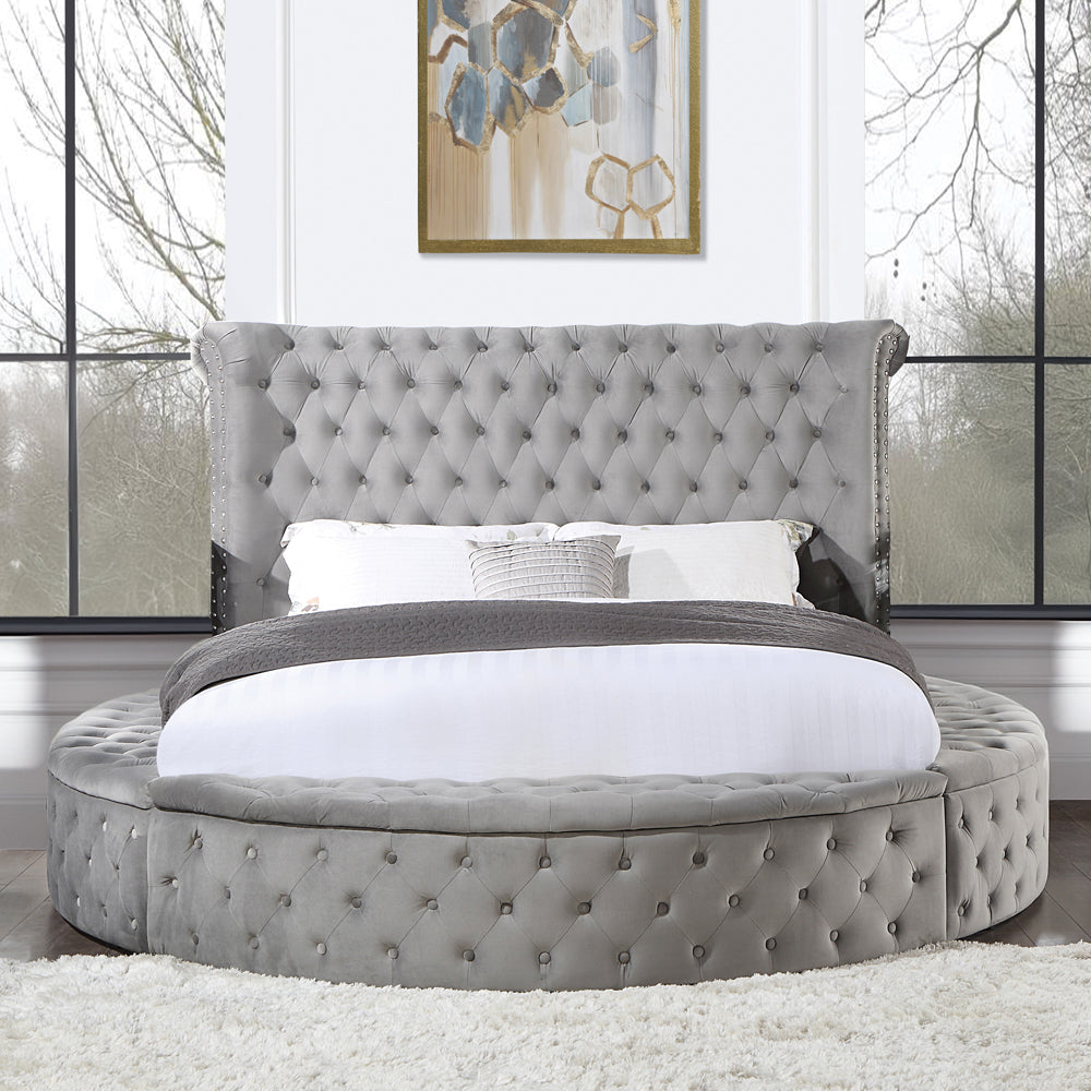 Gaiva Queen Bed W/Storage