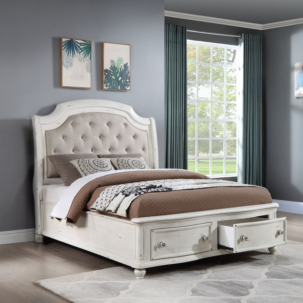 Jaqueline EK Bed W/Storage