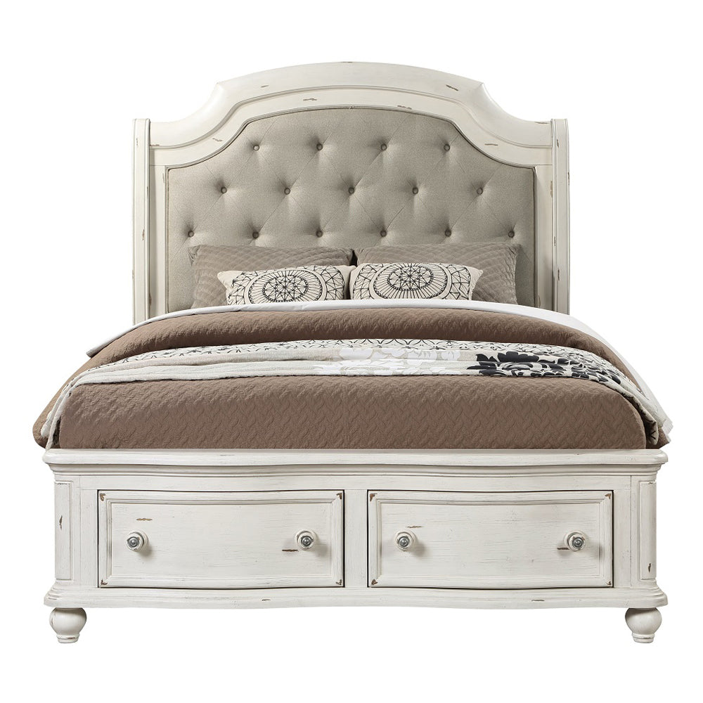 Jaqueline Queen Bed W/Storage