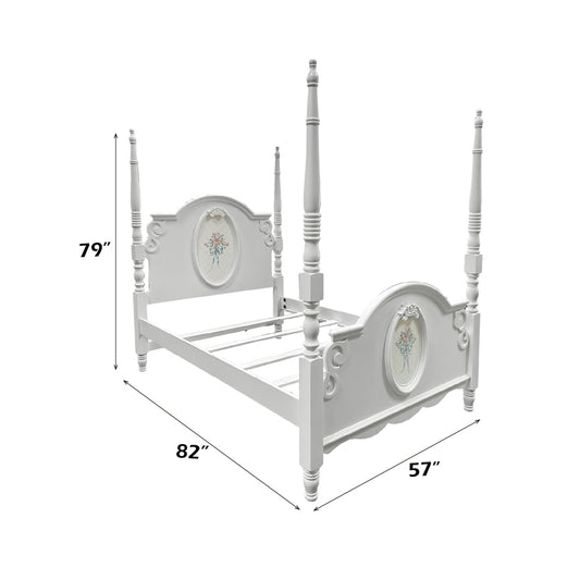 Flora Full Bed W/Poster