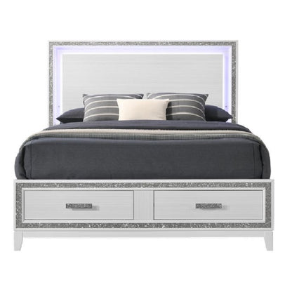 Haiden EK Bed W/Led & Storage