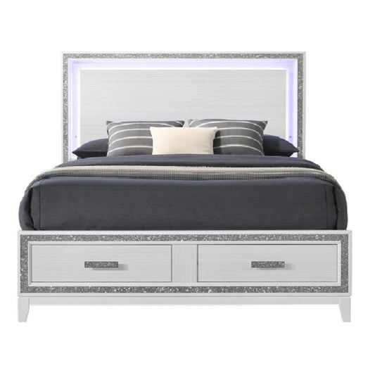 Haiden EK Bed W/Led & Storage
